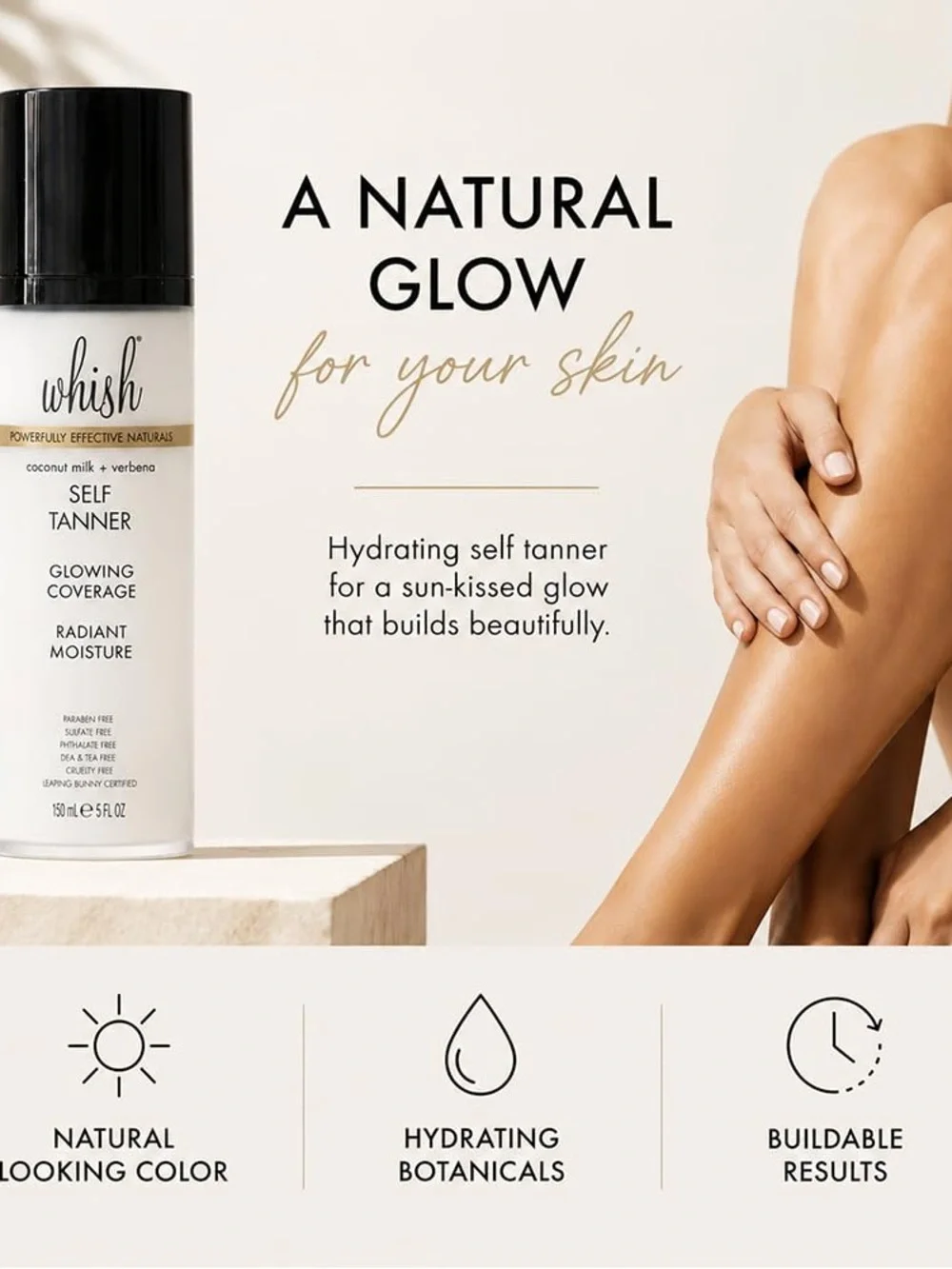 whish Self Tanner 5oz